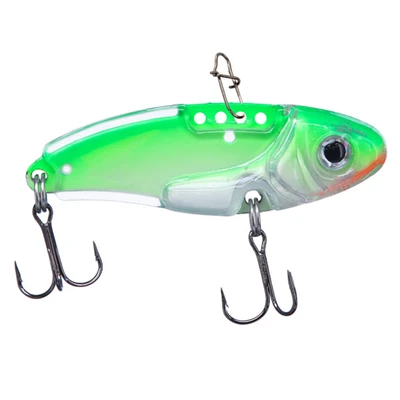 Northland Shiverin' Shad Blade Bait - Super-Glo Perch