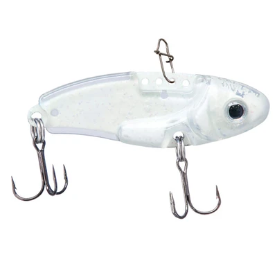 Northland Shiverin' Shad Blade Bait - Super-Glo White