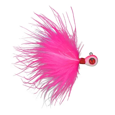 Northland Tungsten Crappie Bou Jig - Super-Glo Pinky