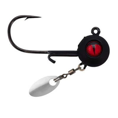Northland Tungsten Panfish Spin Jig Head - Black