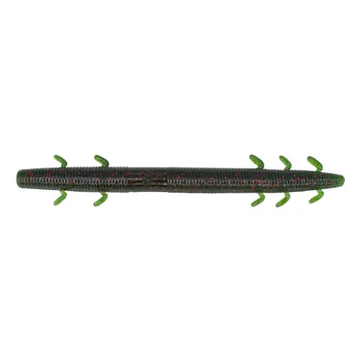 Yamamoto Covert Senko Worm - Watermelon w/ Black/Red Flake