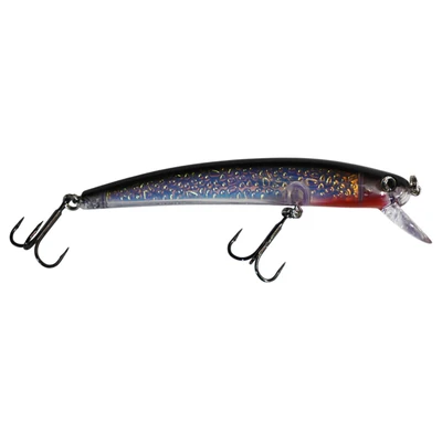 Dreamweaver Bay Rat Long Shallow Crankbait - Black Flash