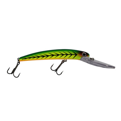 Dreamweaver Bay Rat Long Extra Deep Crankbait - Fire Tiger
