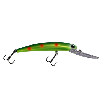 Dreamweaver Bay Rat Long Extra Deep Crankbait - Green Slime