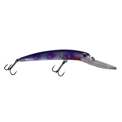 Dreamweaver Bay Rat Long Extra Deep Crankbait - Purple Secret