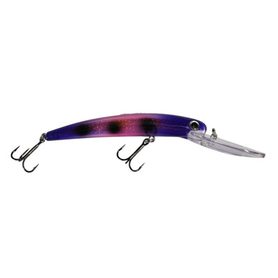 Dreamweaver Bay Rat Long Extra Deep Crankbait - Purple-Pink Frog