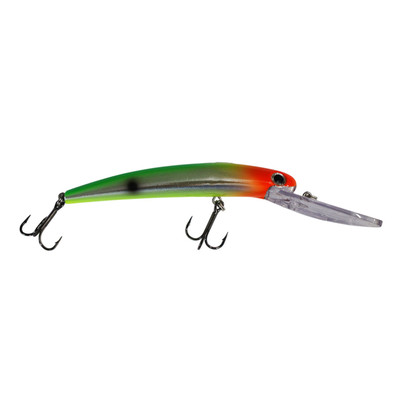Dreamweaver Bay Rat Long Extra Deep Crankbait - Veggie Chrome