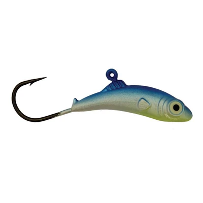 Meegs Premium Vertical Jigging Lure Blue Silver