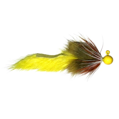 Yakima Bait Trout Twitcher Jig - Brown Yellow