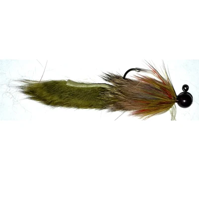 Yakima Bait Trout Twitcher Jig - Olive Brown