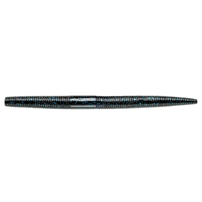 YUM Dinger Soft Bait - 100 Pack - Black Blue Flake