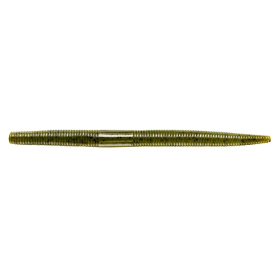 YUM Dinger Soft Bait - 100 Pack - Green Pumpkin