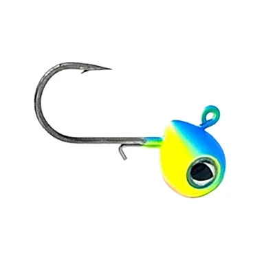 Walleye Nation Creations Tearjerker Flash Tungsten Underspin Jig - Parrot