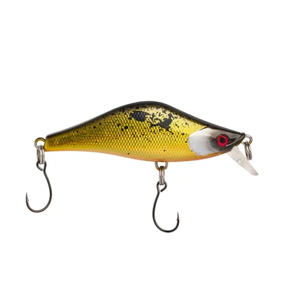 Neverskunk Whacky Wobbler Crankbait - Wounded Gold Black