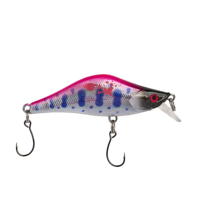 Neverskunk Whacky Wobbler Crankbait - Wounded Silver Pink
