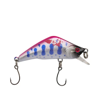 Neverskunk Widdle Wobbler Crankbait - Wounded Silver Pink