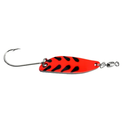 Gibbs Croc Casting Spoon - Fire Orange-Black Wing