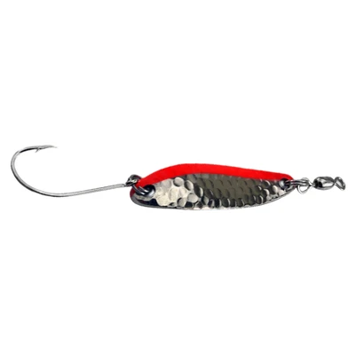 Gibbs Croc Casting Spoon - Hammered Nickel Fire Stripe