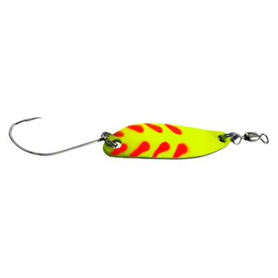Gibbs Croc Casting Spoon - Chartreuse Fire Wing
