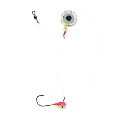 JB Lures Blinky Dub'l Drop Rig - Pink-Glow