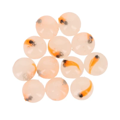 Cleardrift Super Natural Soft Beads - Washed Out / Orange Dot