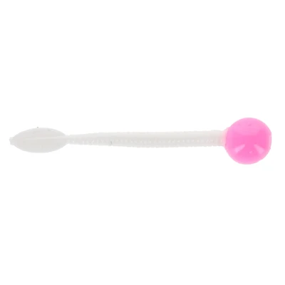 Cleardrift Egg Tails Soft Bait - Bubble Gum / White Tail