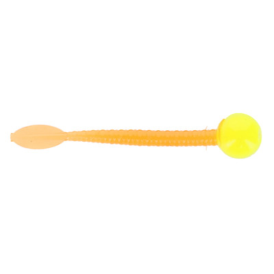 Cleardrift Egg Tails Soft Bait - Chartreuse / Orange Tail