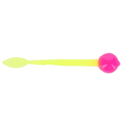 Cleardrift Egg Tails Soft Bait - Hot Pink / Chartreuse Tail