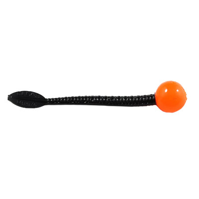 Cleardrift Egg Tails Soft Bait - Orange / Black Tail