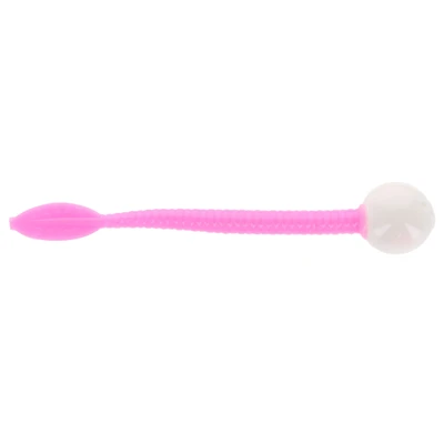Cleardrift Egg Tails Soft Bait - White / Bubble Gum Tail