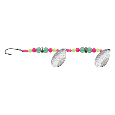 Gibbs Double Wedding Band Spinner - Red-Green