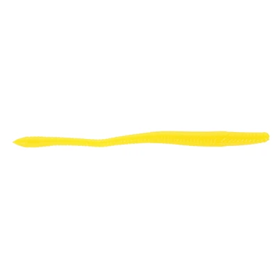 Joe's Flies Trout Worms Soft Bait - Yellow