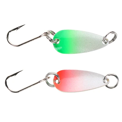 Poulsen Cascade Wild Weasel Spoon - Pearl - Green-Flame Flip