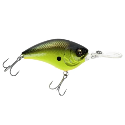Megabass iPX-12 Crankbait - Black Back Chartreuse