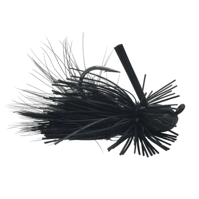 Beast Coast Hand-Tied Hustler Hybrid Finesse Jig - Stealth Midnight