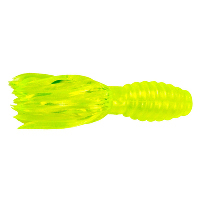Strike King Mr. Crappie Crappie Thunder Soft Bait Hot Chartreuse