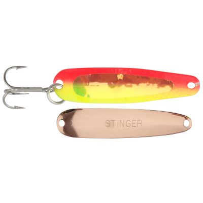 Michigan Stinger Scorpion Spoon Super UV Red Hot Transparent