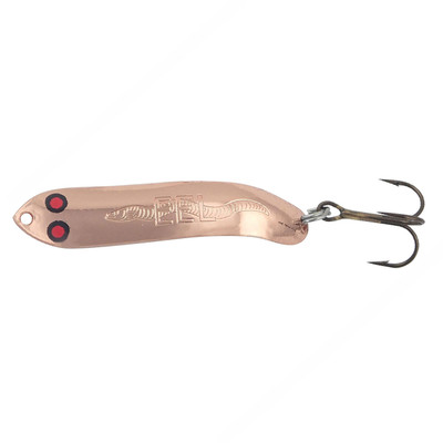 Thomas Eel Wiggler Spoon Copper