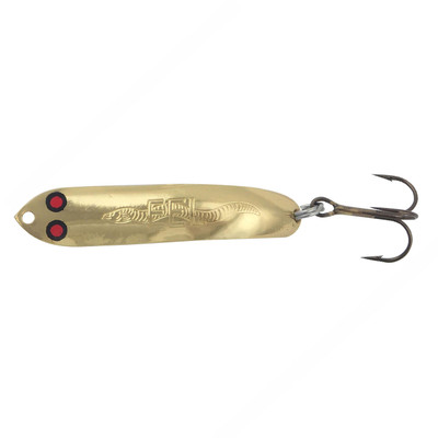 Thomas Eel Wiggler Spoon Gold