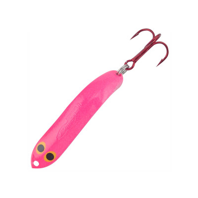 Thomas Eel Wiggler Spoon Pink Bubblegum