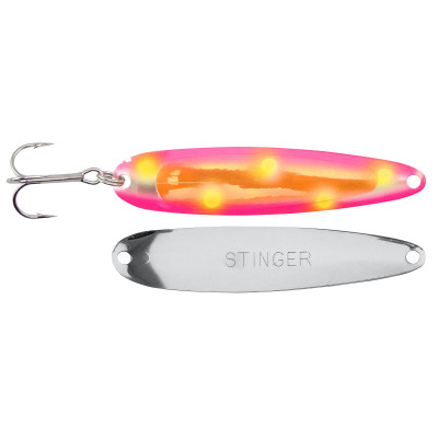 Michigan Stinger Standard Spoon UV Pink Flash