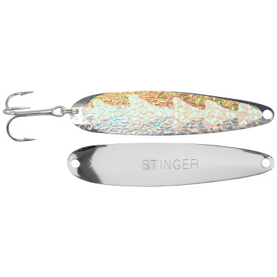 Michigan Stinger Standard Spoon UV Black Wiggler