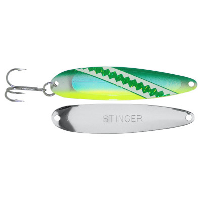 Michigan Stinger Standard Spoon UV Green Dolphin