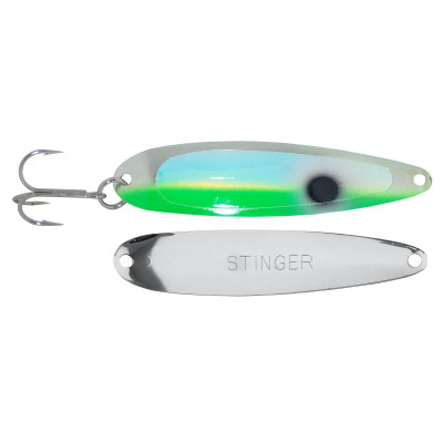 Michigan Stinger Standard Spoon UV Green Tuxedo