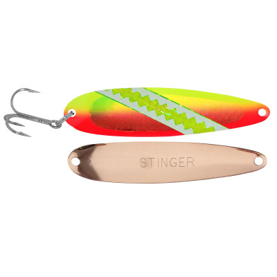 Michigan Stinger Standard Spoon UV Red Hot Transparent