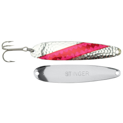 Michigan Stinger Standard Spoon Raspberry Silver