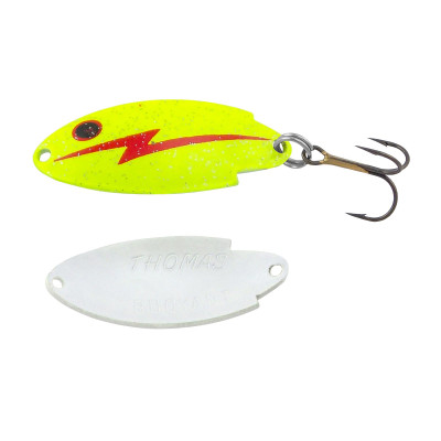 Thomas Spinning Lures T102N Buoyant Spoon - 1 By 4 oz. - Nickel