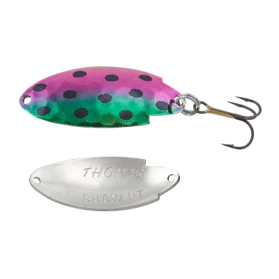 Thomas Buoyant Spoon Lightning Flash Black; 1/6 oz.