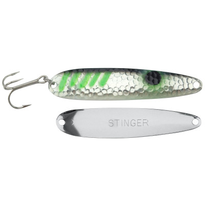 Michigan Stinger Standard Spoon Glow Green Alewife