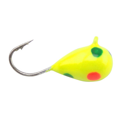 Clam Drop Jig Chartreuse Glow Wonderbread